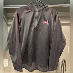 Y2K Women’s Stanford Lightweight Knights Quarterzip Sweater Size L